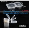 Buy cheap 4oz PP Sauce cup hinged lid airtight pot Injection take away food container,PLA 4oz 140ml biodegradable cup disposable p from wholesalers