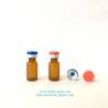 Buy cheap ISO9001 2ml Transparent Amber Glass Vial Chemical Glass Medicine vials With Butyl Cap from wholesalers