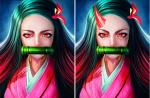 Japanese Anime 3D Poster 3D Lenticular Poster Stock Poster 3D Anime 30X40cm