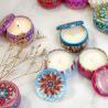 Buy cheap 8 Pack Yoga Aroma Candle Set Tin Scented Candle Spirit Healing from wholesalers