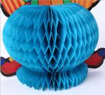 Supermarket home stereo paper sculpture, creative color handmade paper honeycomb