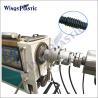 Buy cheap PE Construction Corrugated Pipe Extruder Machine Round HDPE Pipe Extruder Machine from wholesalers
