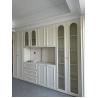 Buy cheap 15mm Solid Wood Island Modular Black Melamine Kitchen Cabinets Units from wholesalers