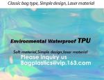 Promotional Shiny PVC Tote Bag, Women Gender and Casual Tote Shape large