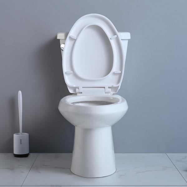 Buy cheap Elongated Compact Ada Toilet 19 Inches Powerful Punch Syphon Standard Height from wholesalers