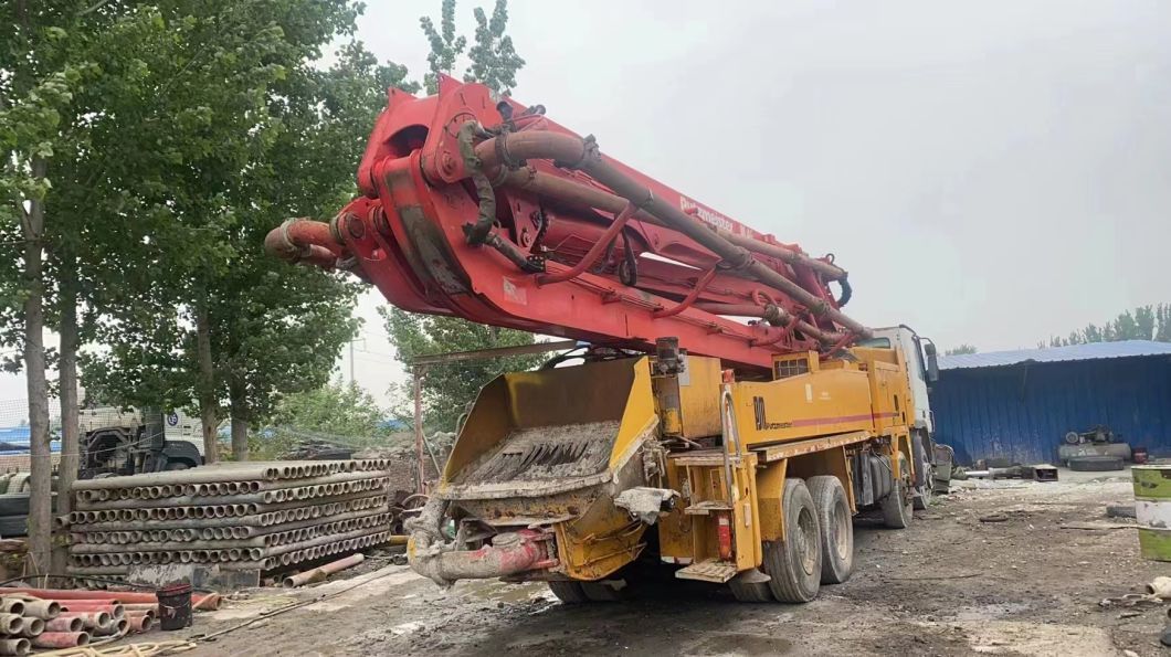 New Arrival of Used Putzmeister Concrete Pump 42m 46m Original Condition From Germany