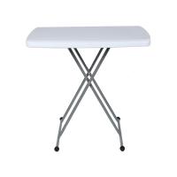 Buy cheap Adjustable Height Small White Plastic Folding Table Small Welding Spot product