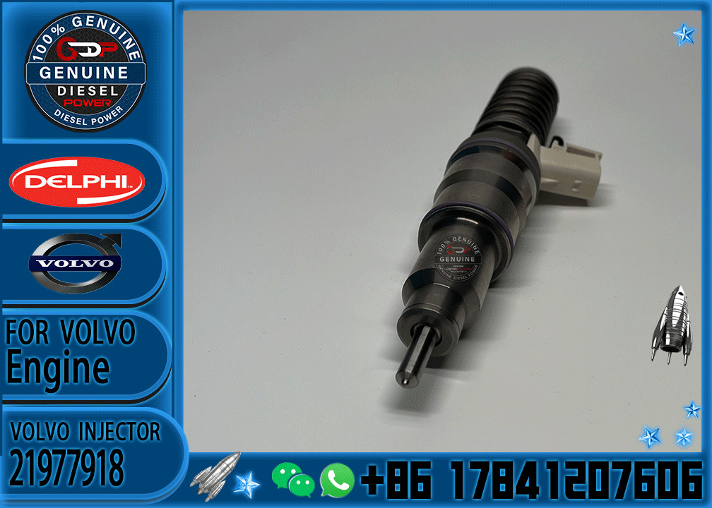 Original Diesel Fuel Injector 21977918 BEBE4P02001 BEBE4P03001 22254576 E3.27 For Volvo Injector MD13 EURO 6