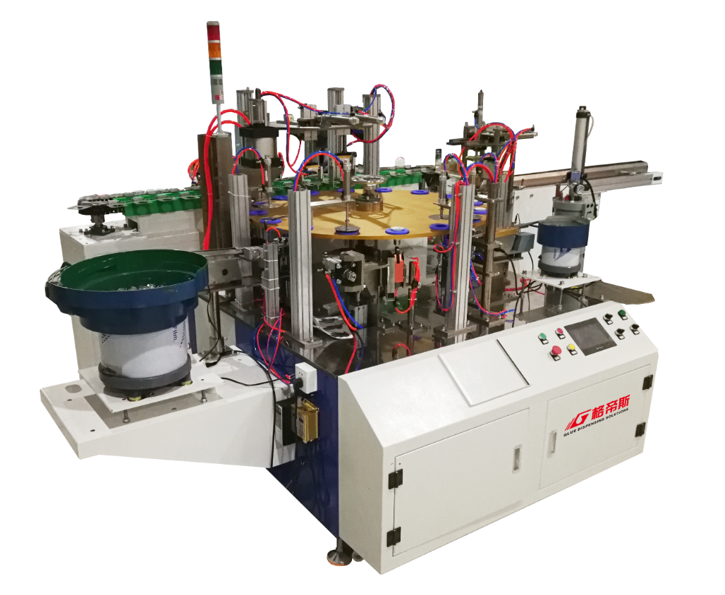 PLC Control LED Bulb Making Machine Convenient Control Automatic Assembly Line