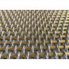 Buy cheap 6.2mm L30m Flexible Metal Mesh Fabric 50.1% Gap from wholesalers