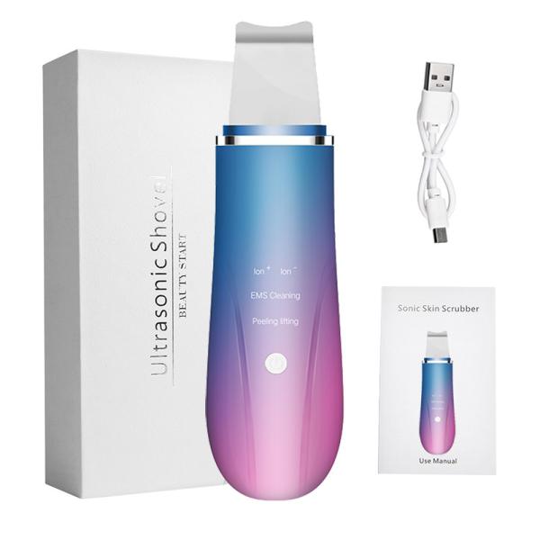 Buy cheap Wireless Ultrasonic Facial Spatula , Ion Cleaner Facial Skin Scrubber from wholesalers
