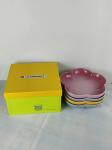 Modern Korean Style Kitchen Ceramic Bowl With Lid Spoon Multifunctional