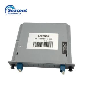 Wholesale High Isolation Cwdm Demux , 2 Channel Mux/Demux 1270~1610nm Wavelength from china suppliers