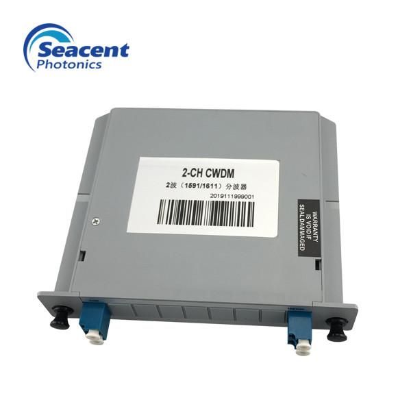 Buy cheap High Isolation Cwdm Demux , 2 Channel Mux/Demux 1270~1610nm Wavelength from wholesalers