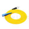 Buy cheap FC-SC Fiber Optic Patch Cord Single Mode Simplex Pvc 3.0mm Diameter Fiber Cable from wholesalers