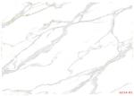 ROHS 0.50mm White Marble PVC Film For Interior Furniture Front Decoration