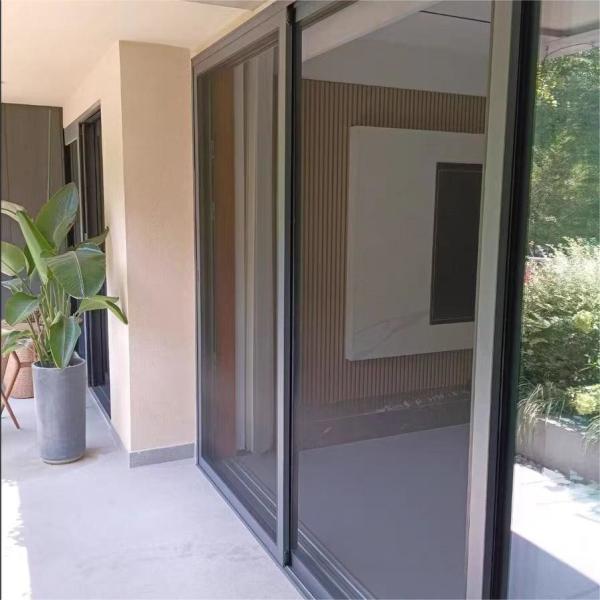 Buy cheap Modern Design Anti Insect Aluminum Alloy Screen Door Retractable Screen Door Customized from wholesalers