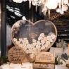 Buy cheap Personalized Alternative Wedding Guest Book Heart shape Our Guestbook Sign from wholesalers