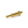 Buy cheap 3.0mm Gold Plated Double Ended POGO Pin Spring Loaded Connector Insulated Pogo Pin from wholesalers