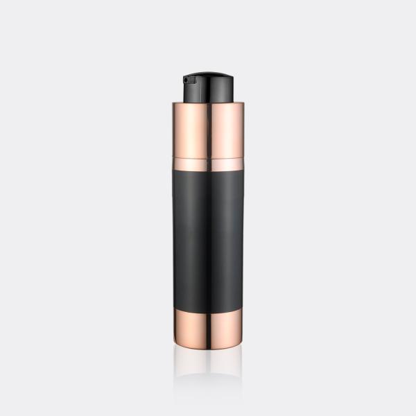 Buy cheap Personal Care Airless Cosmetic Bottles With Base Round Shape Bulk Lotion Bottles GR210B from wholesalers