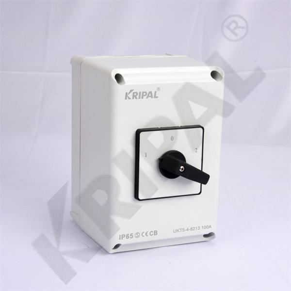 Buy cheap IEC standard IP65 63A 4P Electrical Selector Switch waterproof from wholesalers
