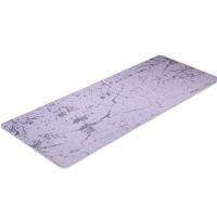 Buy cheap Gymnastics Printing PU Yoga Mat Non Slippery Eco - Friendly Gray Color product