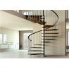 Buy cheap Laminated Tempered Glass Spiral Staircase Affordability Corrosion Resistance from wholesalers