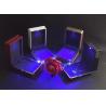 Buy cheap Easily Cleaning Jewelry Plastic Box Hot Stamping Logo Printed With LED Light from wholesalers