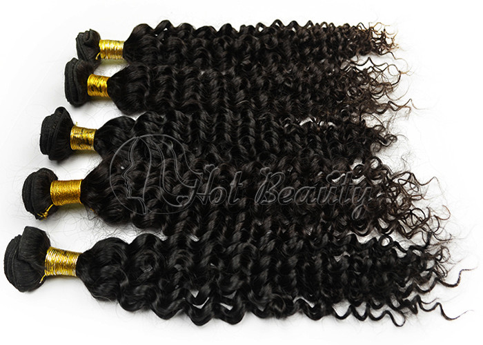 Double Machine Weft 100% Virgin Human Hair Extensions 10 Inch SGS BV