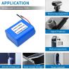 Buy cheap 2600mah 3000mah 3.7V 7.4V 7800mah 9ah 18650 Lithium Ion Battery Packs Rechargeable from wholesalers