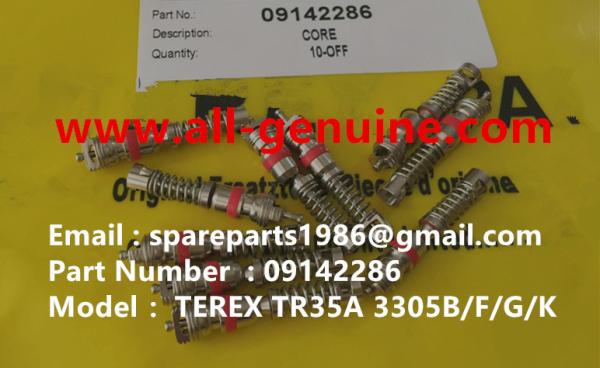 Buy cheap TEREX 09142286 CORE NHL DUMP TRUCK MINING QUARRY TR50 TR60 TR70 from wholesalers