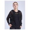 Buy cheap ODM Women'S Athletic Clothing Mesh Splice Lightweight Running Hoodie from wholesalers
