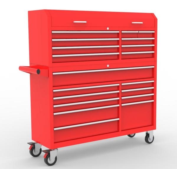 Buy cheap 19 Drawers Mobile Workshop 56 Inch Tool Chests Cabinets from wholesalers