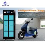 100 Batteries Electric Motorcycle Battery Swap 40V-75V DC Power Swap Station