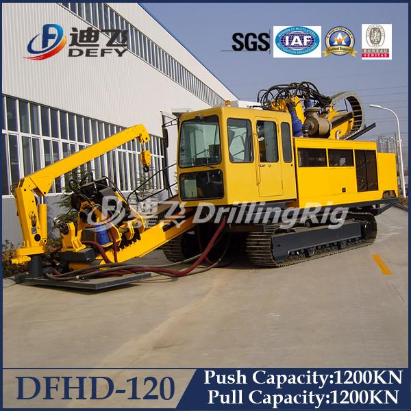 Buy cheap 120T Horizontal Directional Drilling rig HDD machine Rig DFHD-120 from wholesalers