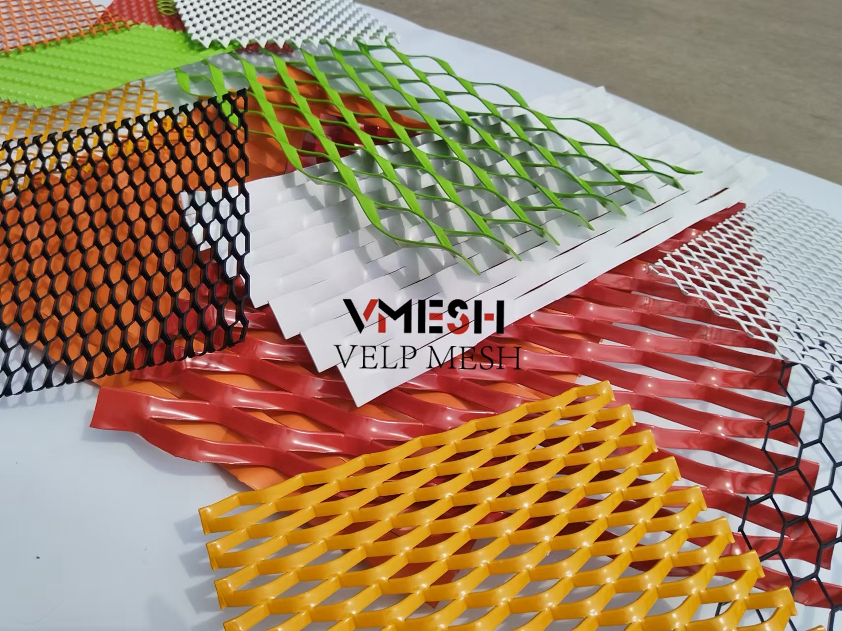 2mm Plate Aluminum Expanded Cladding Decorative Mesh Metal Screen