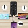 Buy cheap Best selling Wireless Charger Power bank 8000mAh Built-in Cable with LED Light-up logo and Suction cup from wholesalers
