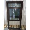 Buy cheap Crescent Lock Top Fixed Sash Single Hung Windows UPVC Lower Panel Low-E Glass from wholesalers