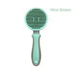 Pet Grooming Brush Slicker Brush Self Cleaning Portable Dog Cat Hair Removal