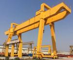 Motorized Travelling Double Girder Gantry Crane 40 Ton 50 Ton