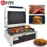 Buy cheap Non-stick Grill Plates Electric Panini Sandwich Grills Machine Stainless Steel 220v from wholesalers