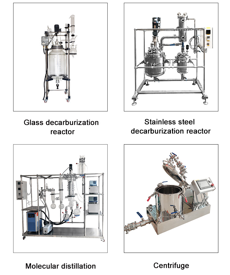 Oils Cbd Short Path Distillation System for Lab