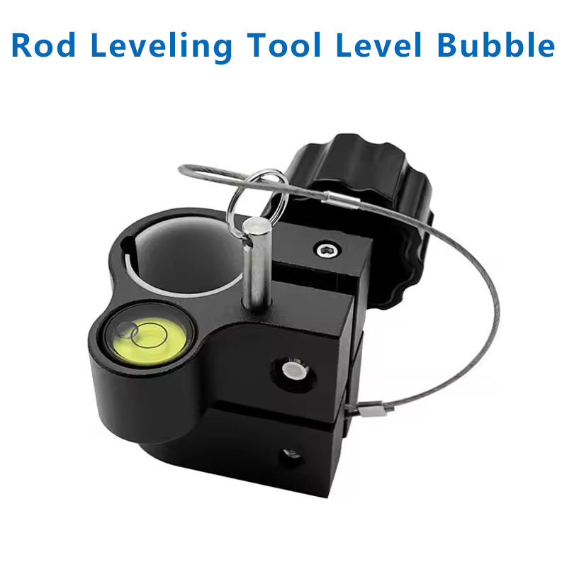 Level Bubble Set Spirit Leveling Component Accessory for GPS RTK Carbon Fiber Rod