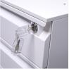 Buy cheap Light Grey Goose Neck 3 Drawer Mobile Pedestal Cabinet No Handle from wholesalers