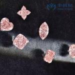 ZKZ Diamonds Pink Collections Synthetic Man Made Lab Grown Diamonds CVD 1ct Pear