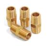 Buy cheap 3/8 NPT Male Solid Brass Hex Nipples Equal Brass Pipe Adapter from wholesalers