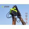 Buy cheap Used / Old Sheet Excavator Mounted Pile Hammer Vibratory Pile Driver from wholesalers