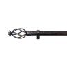 Buy cheap Customizable Curtain Rod Finials With Cylinder Shape Black And Red 0.6MM from wholesalers