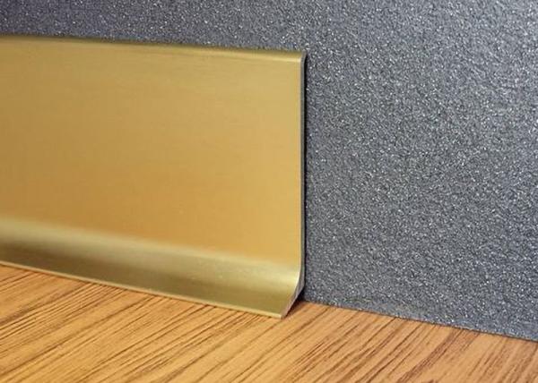 Buy cheap Decoration Aluminum Skirting Board Strips For Aluminium Extrusion Profile from wholesalers