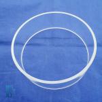 Factory custom high temperature resistant quartz glass tube quartz glass ring